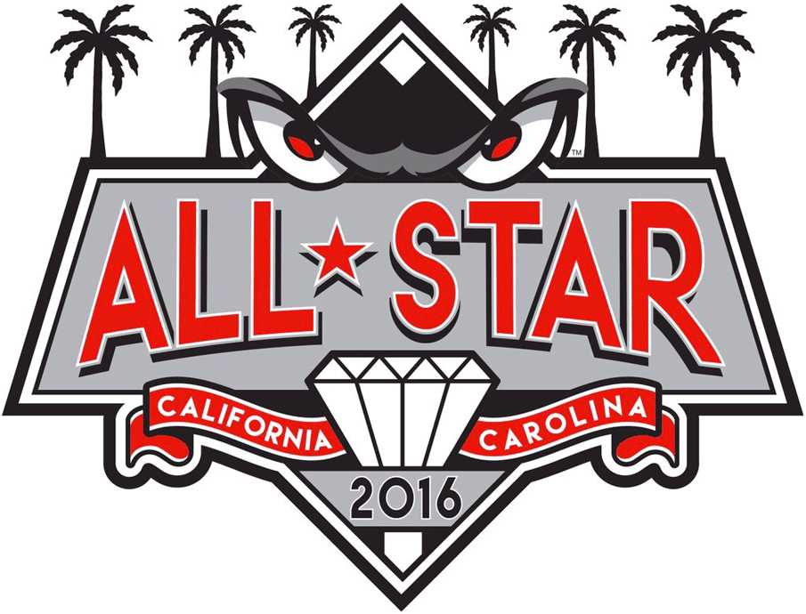 California League All-Star Game 2016 Primary Logo iron on transfers for clothing